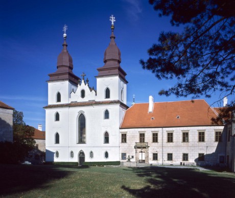 Bazilika Sv.Prokopa Třebíč čelo