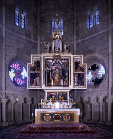 Bazilika Sv.Prokopa Třebíč oltář
