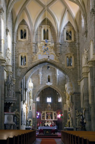 Bazilika Sv.Prokopa Třebíč uvnitř