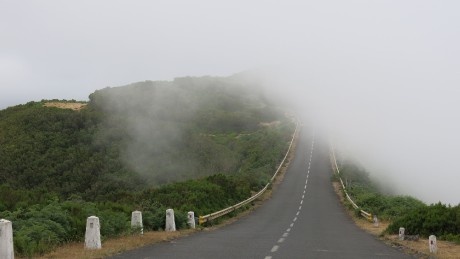 IMG_8841 Madeira náhorní plošina silnice v mlze